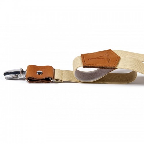 paire de bretelles unies pour jeunes et moins jeunes - vertical l'accessoire