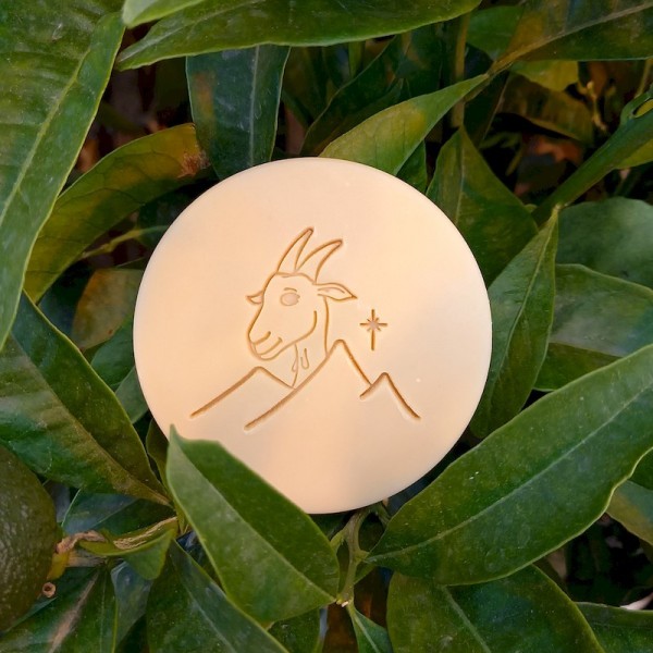 SAVON ARTISANAL AU LAIT DE CHEVRE SENTEUR FLEUR D ORANGER - SECRETS D ALPAGE