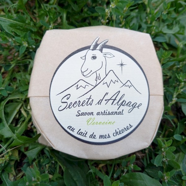 SAVON ARTISANAL AU LAIT DE CHEVRE HYDRATANT TOUS TYPES DE PEAUX - SECRETS D ALPAGE