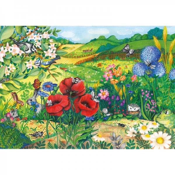 PUZZLE EN BOIS - 50 PIECES - PRAIRIE...