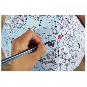 MON GLOBE TERRESTRE A COLORIER 2