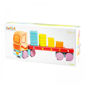 CAMION EN BOIS AVEC PIECES...