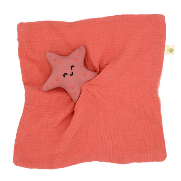 Doudou Etoile rose
