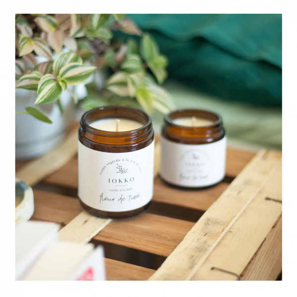 BOUGIE APOLITE - FLEUR DE TIARE -...