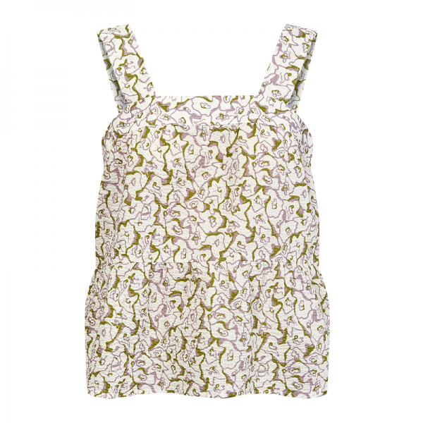 TOP DEBARDEUR CAITLIN IMPRIME FLORAL...