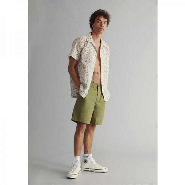 CHEMISE EN COTON BIO FROISSE IMPRIME FLORAL - KOMODO - LE MOUTON A 3 PATTES