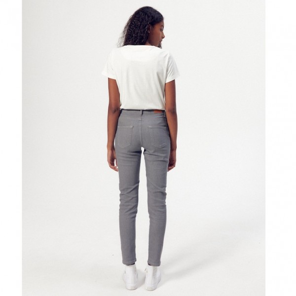 JEAN BETTY SLIM TAILLE HAUTE  GRIS...