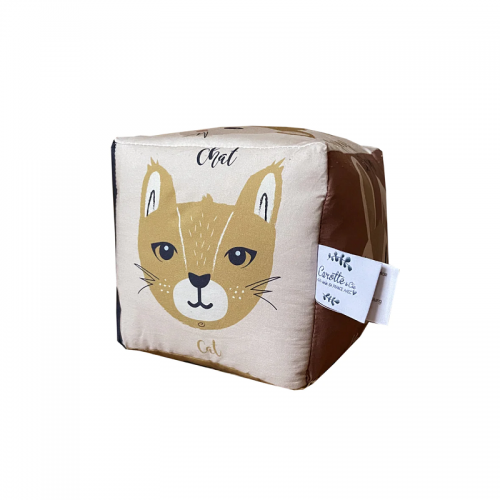 cube d'eveil Animaux de compagnie - Carotte et cie