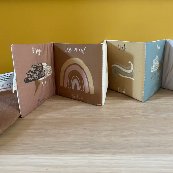 LIVRE D'EVEIL METEO - CAROTTE ET CIE