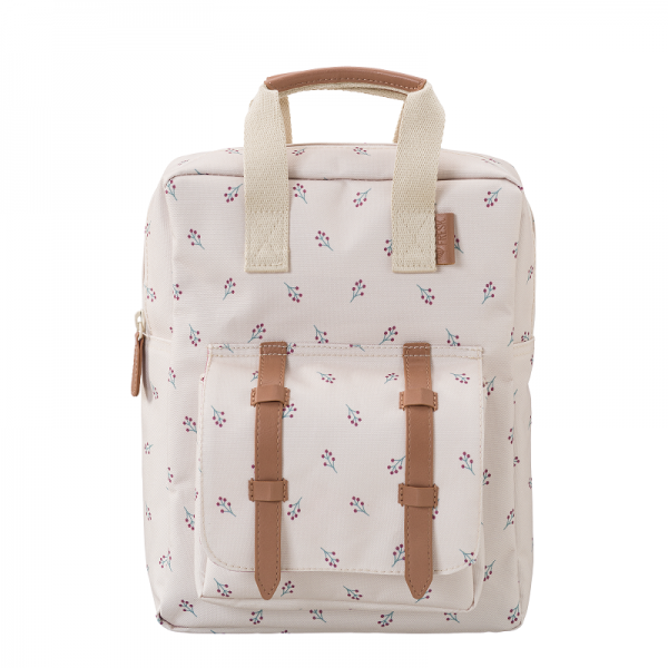 SAC A DOS MATERNELLE BERRIES ECRU -...