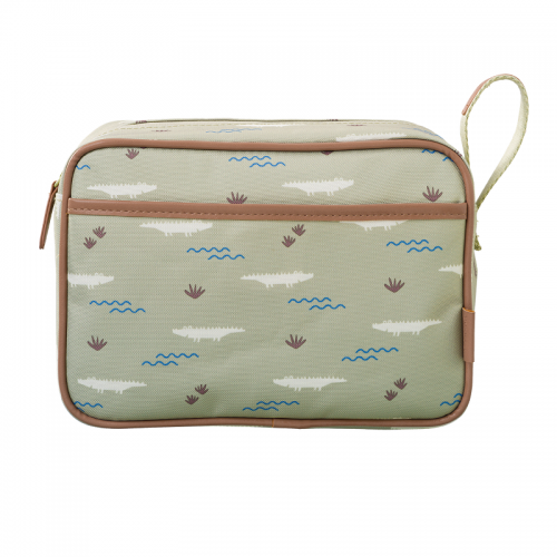 GRANDE TROUSSE DE TOILETTE CROCODILES - FRESK - LE MOUTON A 3 PATTES