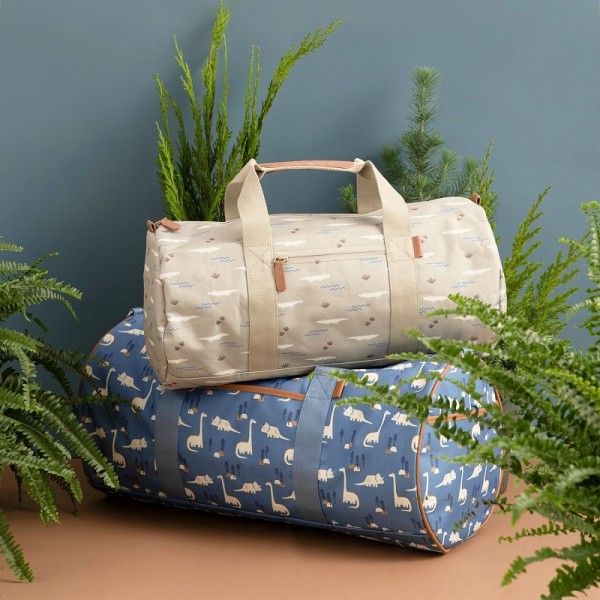 GRAND SAC WE DINOSAURES BLEU - FRESK