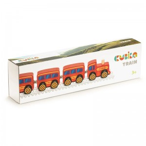 TRAIN EN BOIS - CUBIKA - LE MOUTON A 3 PATTES