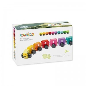 CHENILLE NUMEROTEE ARC EN CIEL - CUBIKA - LE MOUTON A  3 PATTES