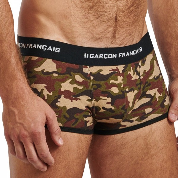 BOXER IMPRIME CAMOUFLAGE - GARCON...