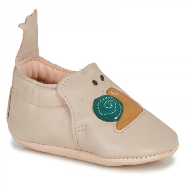 CHAUSSONS BLUMOO ESCARGOT ROSE - EASY PEASY - LE MOUTON A 3 PATTES