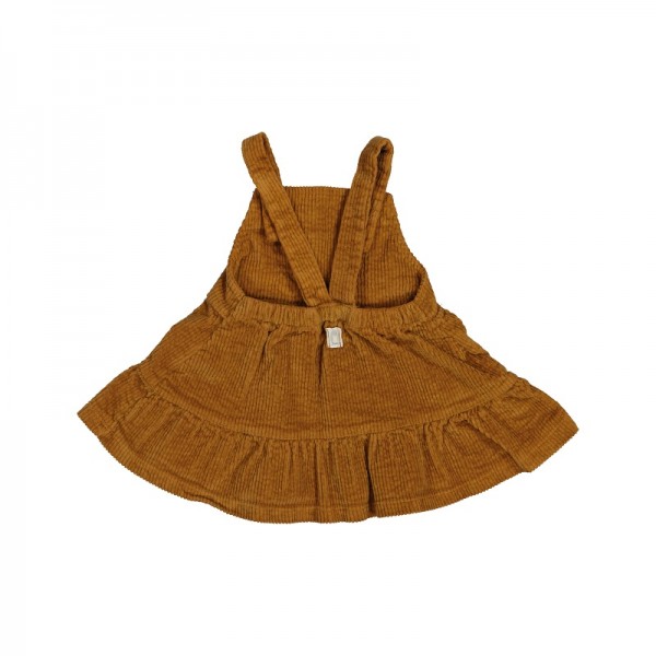 ROBE HEDGE EN VELOURS CARAMEL- BEANS...