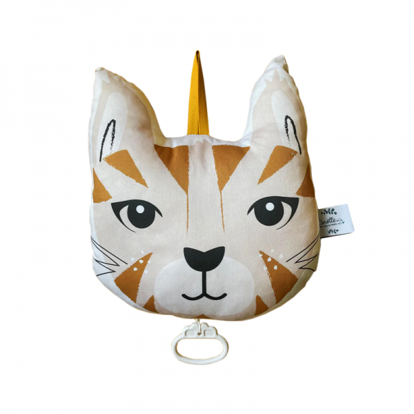 COUSSIN MUSICAL CHAT - CAROTTE ET CIE