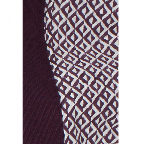 SAC BAGUETTE ROMY COTON BIO PRUNE -...