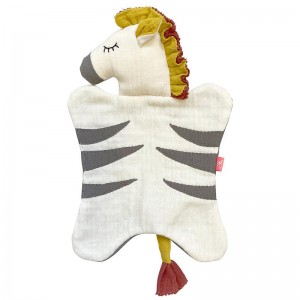 DOUDOU PLAT ZEBRE EN COTON...