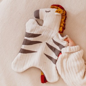 DOUDOU PLAT ZEBRE EN COTON... 2