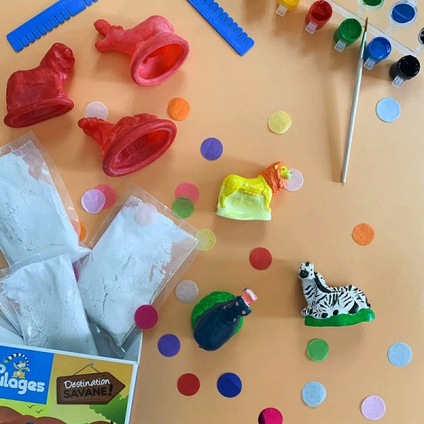 DESTINATION SAVANE COFFRET 3 MOULES -...