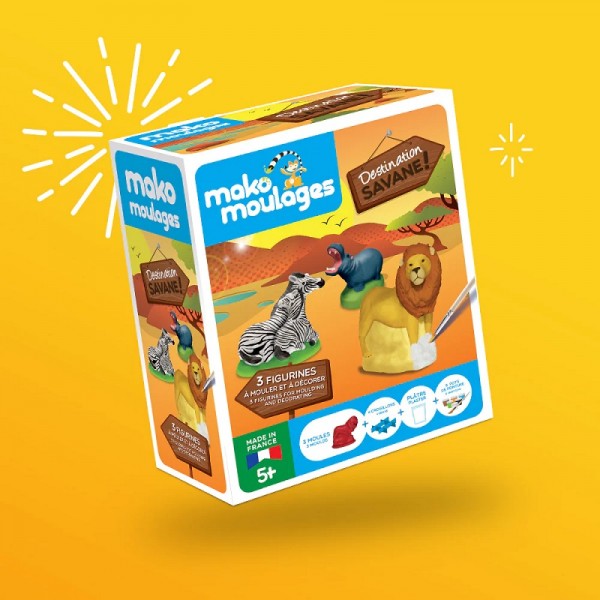 DESTINATION SAVANE COFFRET 3 MOULES -...