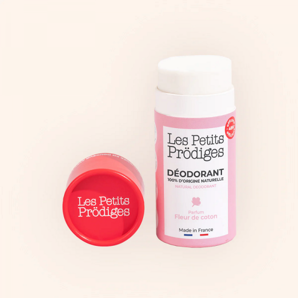 DEODORANT NATUREL FLEUR DE COTON - LES PETITS PRODIGES - LE MOUTON A 3 PATTES - 1