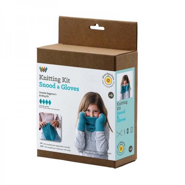 KIT TRICOT - TOUR DE COU ET MITAINES...