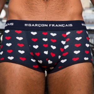BOXER IMPRIME COEURS