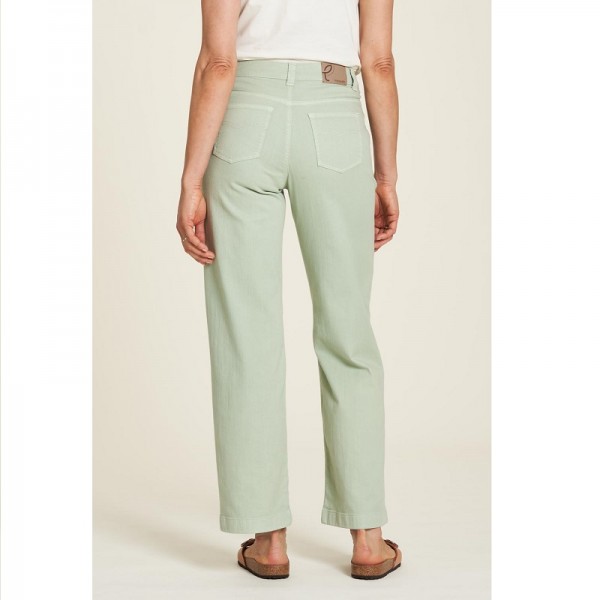 JEAN COUPE LARGE COTON BIO VERT PASTEL - TRANQUILLO - LE MOUTON A 3 PATTES - 3