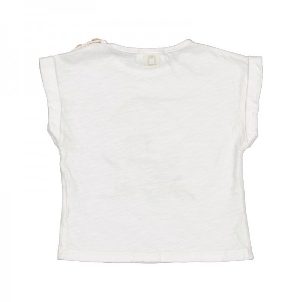 T SHIRT MANCHES COURTES BLANC IMPRIME...