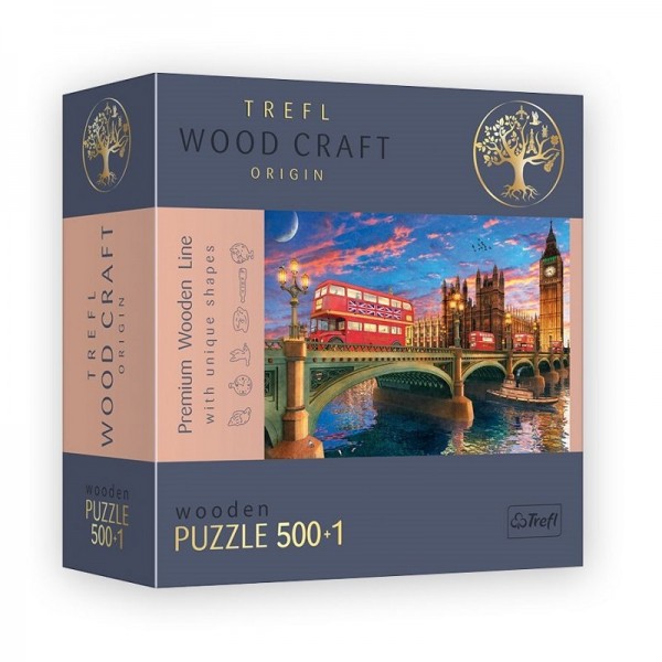 PUZZLE BOIS LONDON 500P - ABI GAMES