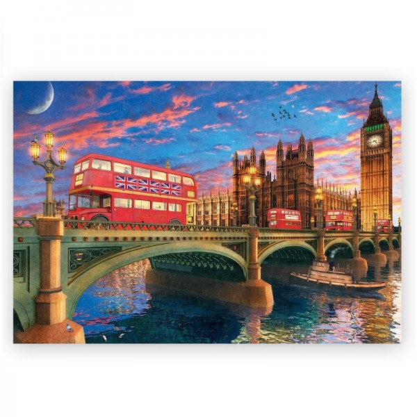 PUZZLE BOIS LONDON 500P - ABI GAMES