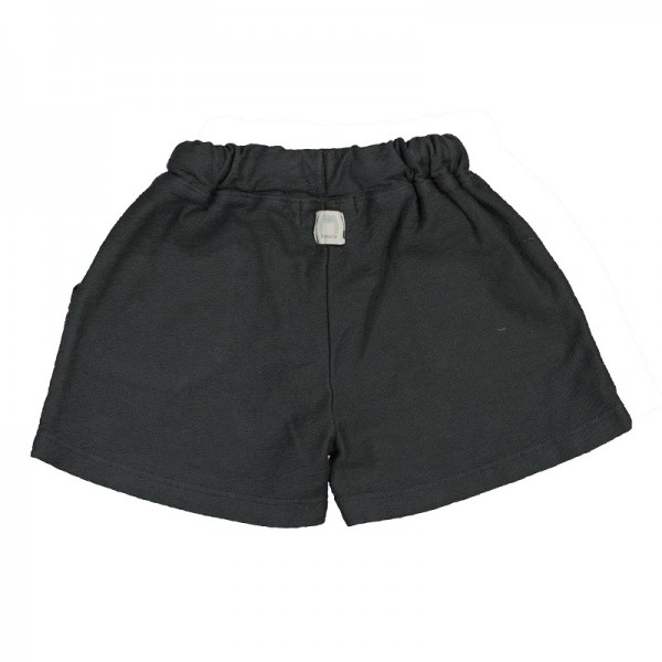 SHORT EN COTON BIO GRIS - BEANS...