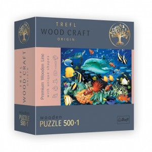 PUZZLE BOIS SEA LIFE 500P -...