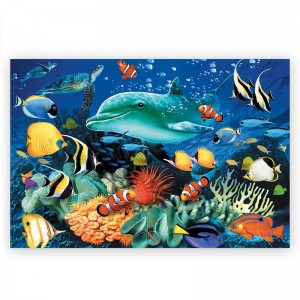 PUZZLE BOIS SEA LIFE 500P -... 2