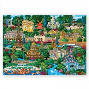 PUZZLE BOIS FRANCE 1000P -... 2