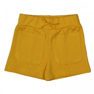 SHORT COURT A POCHE JAUNE -...