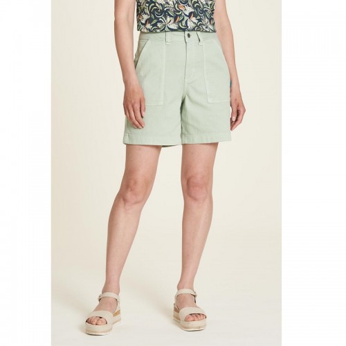 SHORT EN DENIM COTON BIO VERT PASTEL - TRANQUILLO - LE MOUTON A 3 PATTES - 1
