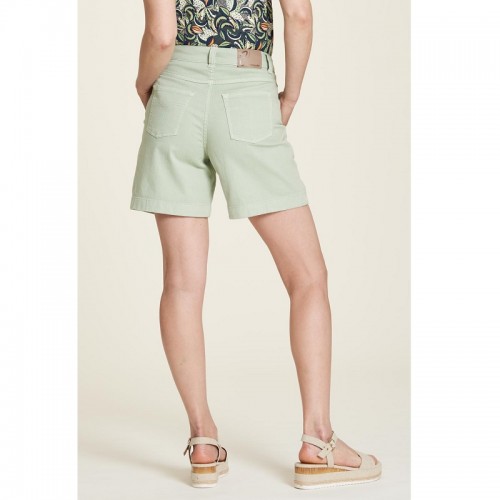 SHORT EN DENIM COTON BIO VERT PASTEL - TRANQUILLO - LE MOUTON A 3 PATTES - 2