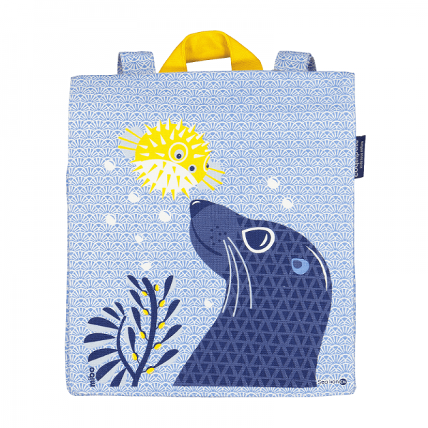 SAC A DOS OTARIE BLEU - COQ EN PATE