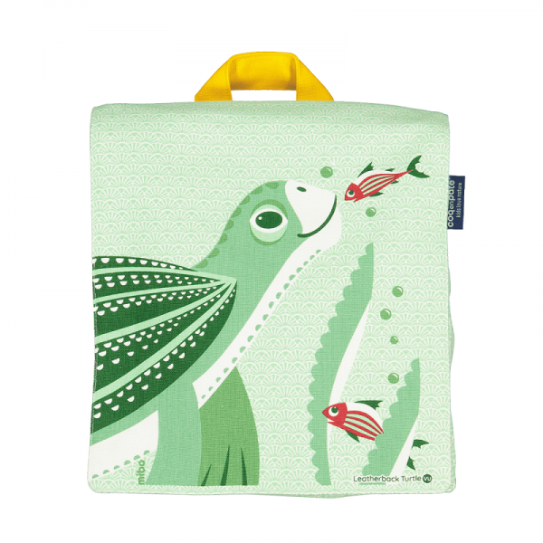 SAC A DOS TORTUE VERT - COQ EN PATE