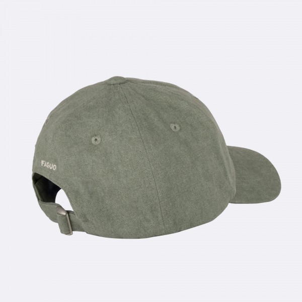 CASQUETTE COTON VERT - FAGUO - LE MOUTON A 3 PATTES - 4