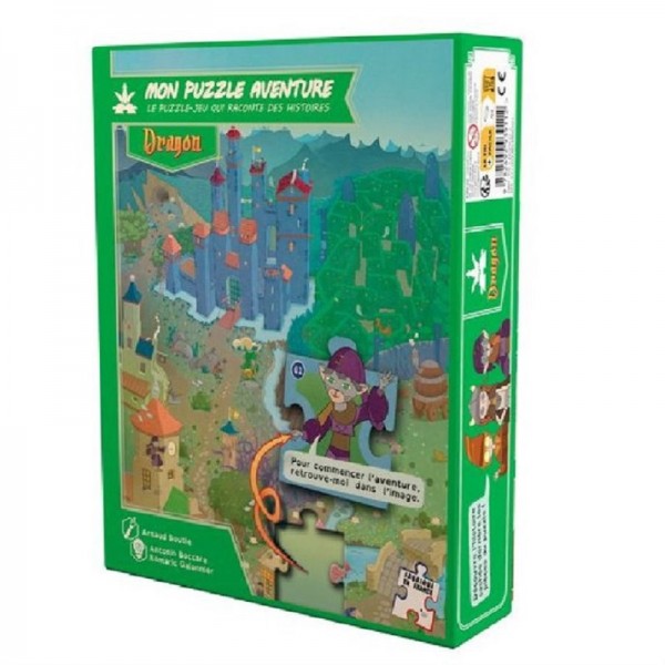 MON PUZZLE AVENTURE DRAGON - BLACKROCK