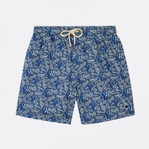 SHORT DE BAIN BLEU & VERT... 2