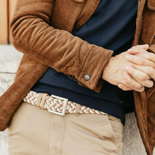 CEINTURE TRESSEE COLORIS NOIR -...