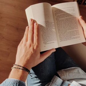 BRACELET HOMME CODE MORSE BONHEUR - LES MOTS DOUX - LE MOUTON A 3 PATTES - 1 2