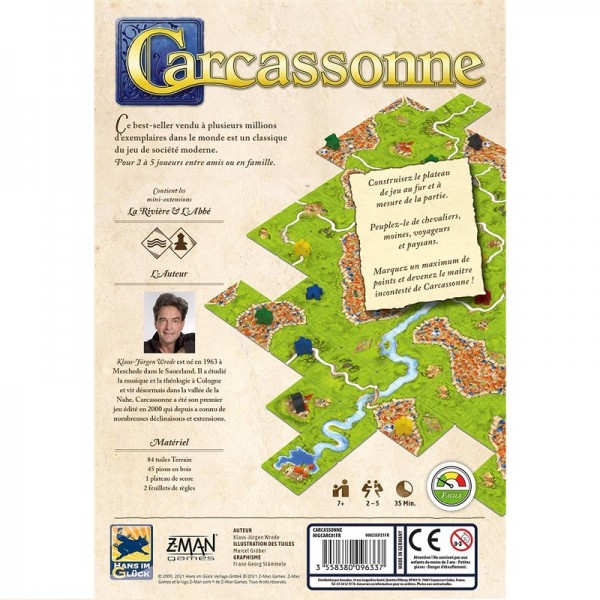 CARCASSONNE - ASMODEE