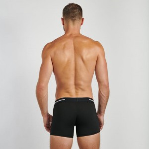 BOXER LONG UNI NOIR -... 2